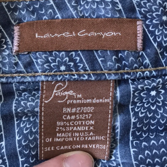 Paige ‘Laurel Canyon’ Boot Cut Jean - Picture 3 of 5